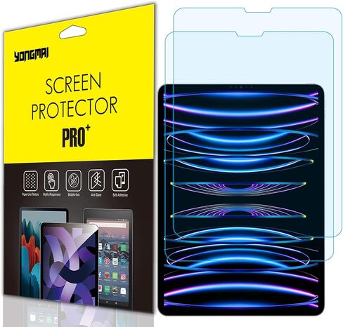 عبوتان - طبقة حماية للشاشة تحجب الضوء الأزرق لجهاز iPad 10.2 بوصة (2021/2020/2019، الجيل التاسع/8/السابع)، واقي شاشة تابلت مضاد للضوء الأزرق ومضاد للوهج لجهاز iPad 10.2 بوصة مضاد لبصمات الأصابع in Kuwait