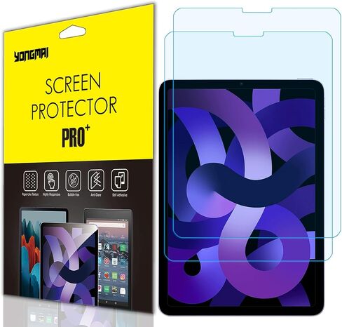 عبوتان - طبقة حماية للشاشة تحجب الضوء الأزرق لجهاز iPad 10.2 بوصة (2021/2020/2019، الجيل التاسع/8/السابع)، واقي شاشة تابلت مضاد للضوء الأزرق ومضاد للوهج لجهاز iPad 10.2 بوصة مضاد لبصمات الأصابع in Kuwait