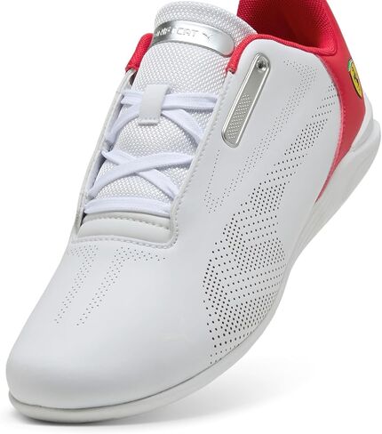 Puma Men's Ferrari Drift CAT Decima Sneaker, Puma White-Puma White, 9.5 in Saudi Arabia