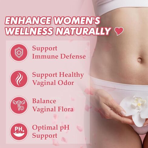 Skiseoy Pineapple Gummies for Women pH - Feminine Balance Gummies for Flora and Vaginal Health + Vitamin C for Immune Support, Probiotics Women's pH Balance Gummy Nutrition Vegan Friendly, 90 Counts in Saudi Arabia