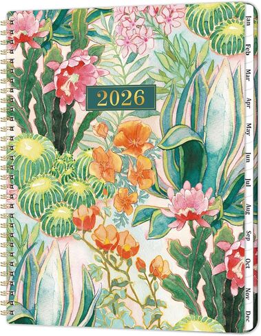 2024 Planner – Planner 2024 from January 2024 to December 2024, 8.5" x 6.4", 2024 Planner Weekly and Monthly with Tabs, Flexible Hardcover, Strong Twin - Wire Binding, Inner Pocket, Elastic Closure in Saudi Arabia