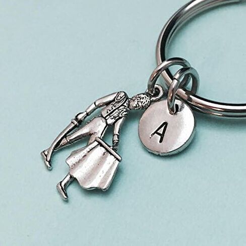 سلسلة مفاتيح مصارع الثيران، سحر مصارع الثيران، سلسلة مفاتيح مقاتل الثور، سلسلة مفاتيح شخصية، سلسلة مفاتيح أولية، سلسلة مفاتيح مخصصة، حرف واحد فقط in Kuwait