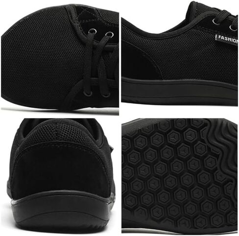 Soft time TOY Minimalist Barefoot Shoes for Men Zero Drop Sneakers Breathable Anti- Slip Lace up in Saudi Arabia