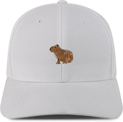 متجر الملابس العصرية Capybara المطرزة التصحيح منظم 6 لوحة Snapback قبعة بيسبول in Kuwait