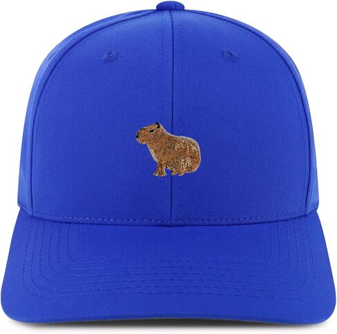 متجر الملابس العصرية Capybara المطرزة التصحيح منظم 6 لوحة Snapback قبعة بيسبول in Kuwait