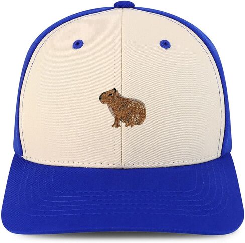 متجر الملابس العصرية Capybara المطرزة التصحيح منظم 6 لوحة Snapback قبعة بيسبول in Kuwait