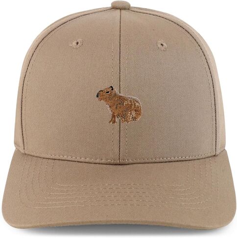 متجر الملابس العصرية Capybara المطرزة التصحيح منظم 6 لوحة Snapback قبعة بيسبول in Kuwait