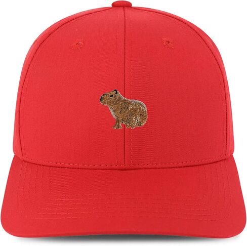 متجر الملابس العصرية Capybara المطرزة التصحيح منظم 6 لوحة Snapback قبعة بيسبول in Kuwait