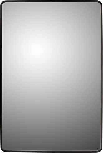 Ketcham 16" W x 22" H Round Corner Midnight Series, Surface Mounted Medicine Cabinet in Saudi Arabia