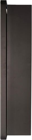 Ketcham 16" W x 22" H Round Corner Midnight Series, Surface Mounted Medicine Cabinet in Saudi Arabia