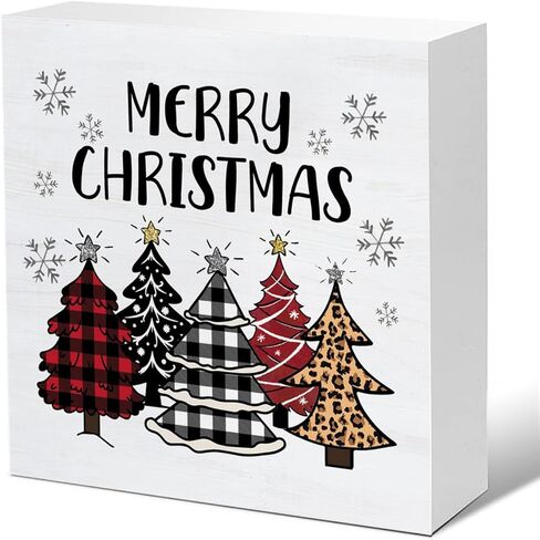 He Sees You When You're Pooping Wooden Plaque Sign - Funny Christmas Decor, 5 x 5 Inches in Saudi Arabia