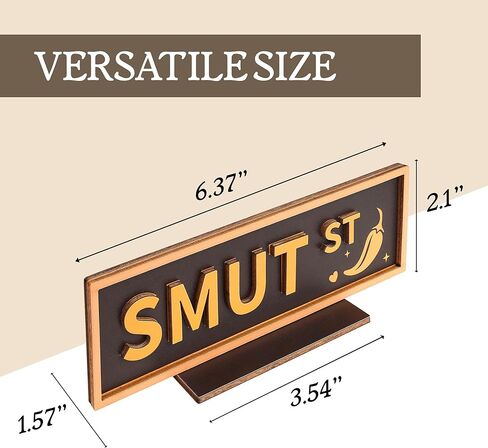 smut st علامة ديكور رف الكتب، كتاب مضحك قراءة هذا العام عداد smut book Merch للقراء، هدايا لمحبي الكتب البذيئة، ملحقات زاوية الكتب لزاوية القراءة in Kuwait