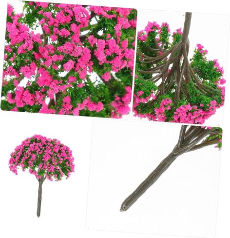 10Pcs Miniature Model Trees for Sand Table Landscape Decoration Artificial Tree Scenery Models for Table Centerpieces Layout Miniature Landscape Decor in Saudi Arabia