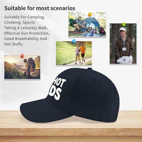 I Love Hot Dads Baseball Hats Garde Cap for Grandpa in Saudi Arabia