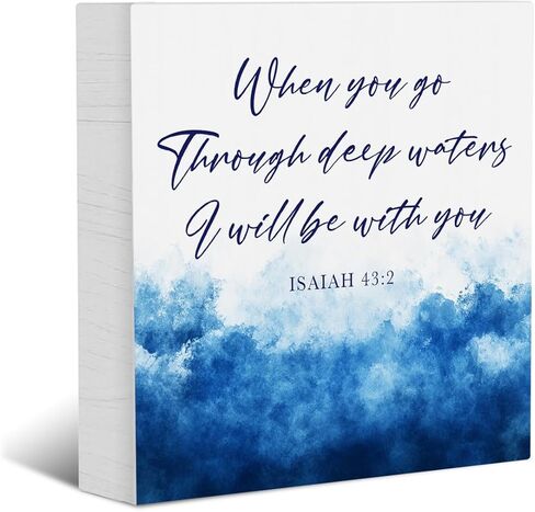 Jesus Wall Art Decor As for Me And My House We Will Serve Wooden Box Sign Scripture Wall Art Bible Verse Religious Gifts for Mom Sister Friends Coworker Office Bathroom Prayer Room Decor in Saudi Arabia