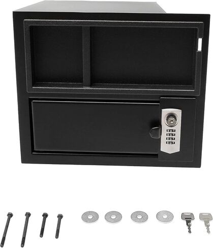 Center Console Safe Gun Safe Box Set with 4-Digit Combo Lock & 2 Keys Compatible with 2014-2021 Toyota Tundra 5.7L V8 Replace# 00016-34174 in Saudi Arabia