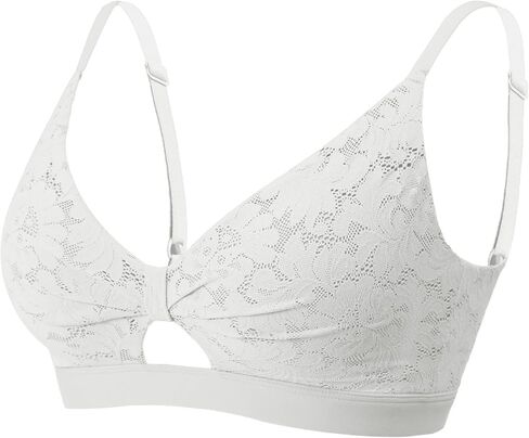 النساء الأزهار الدانتيل Bralette رفع البرازيلي لا Underwire القوس مخرمة مثير الدانتيل الصدرية مريحة اليومية الصدرية A-C كوب in Kuwait