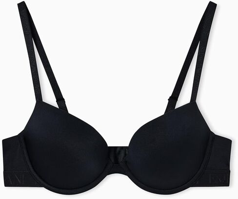 Emporio Armani Womens Iconic Microfiber Push Up Bra in Saudi Arabia