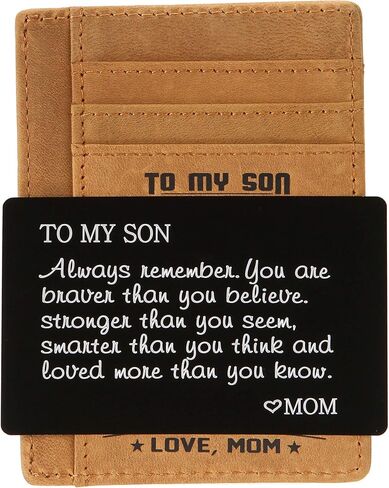 محافظ FAYERXL البسيطة هدية للابن والابنة من Mom Dad Slim Wallet ومحفظة الجيب الأمامي RFID in Kuwait