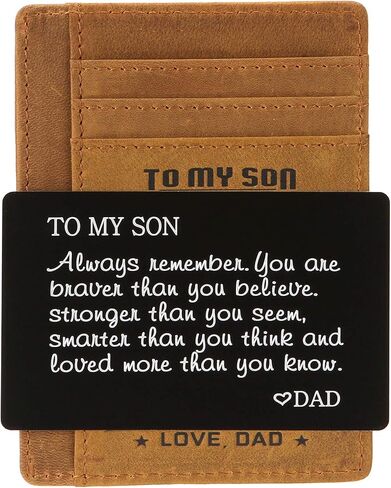 محافظ FAYERXL البسيطة هدية للابن والابنة من Mom Dad Slim Wallet ومحفظة الجيب الأمامي RFID in Kuwait