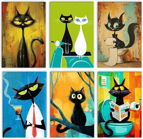Aihonmin Leisure Cats Paint by Numbers for Adults Pets DIY Adult Paint by Number Kits On Canvas Painting by Numbers for Beginners Acrylic Oil Painting Number Kits for Gift Decor 16x20inch DIY Frame in Kuwait