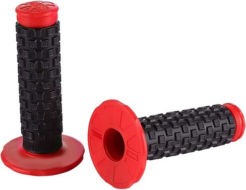 Motorcycle Grips Dirt Bike Grips Pillow Top Grip Mx Grips Universal Handle Grips for KX60 KX65 KX80 KX85 KX100 KX125 KX250 KX250F KX250R KX300 KX400 KX420 KX450 KX450F KX500 KLX110 KLX125 Green in Saudi Arabia