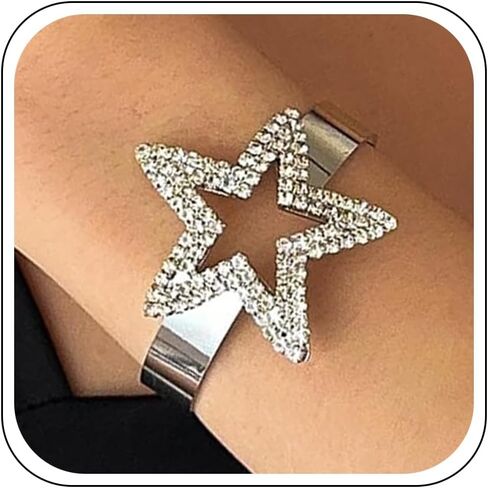 Tennis Bracelets for Women Trendy Blue Sapphire Gemstone Rhinestone Dainty Silver Bangle Prom Wedding Jeweley Gifts for Birthday Christmas Stocking Stuffers in Saudi Arabia