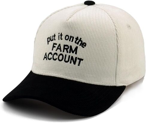 SoGoNati Corduroy Embroidered Baseball Cap, Vintage Adjustable Snapback Dad Hat for Men Women, Classic Cord Hat Funny Gifts in Saudi Arabia