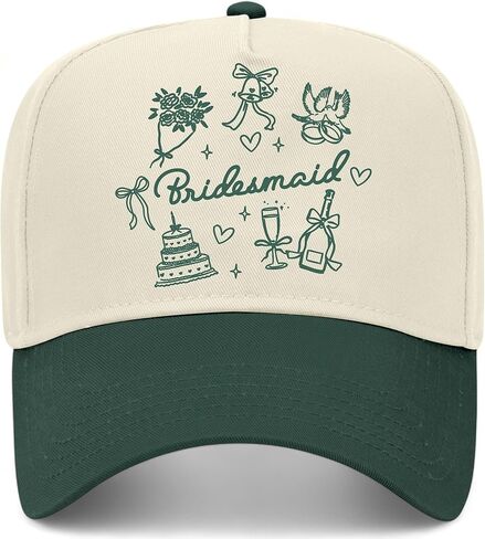 Bridesmaid Mix Vintage Trucker Hat | Wedding Marriage Fiancée Matron Bride | Premium Snapback Baseball Hat for Women & Wives in Saudi Arabia