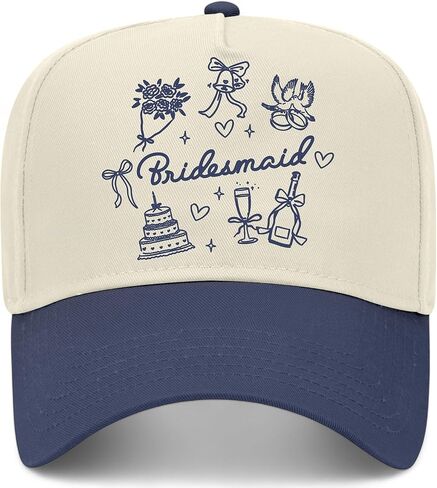 Bridesmaid Mix Vintage Trucker Hat | Wedding Marriage Fiancée Matron Bride | Premium Snapback Baseball Hat for Women & Wives in Saudi Arabia