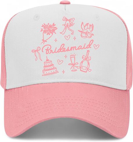 Bridesmaid Mix Vintage Trucker Hat | Wedding Marriage Fiancée Matron Bride | Premium Snapback Baseball Hat for Women & Wives in Saudi Arabia