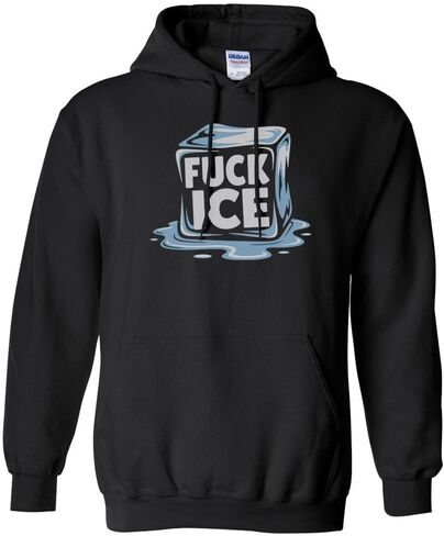 TeesAndTankYou Icy FUCK Ice Hoodie Sweatshirt Unisex in Saudi Arabia