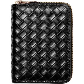BVEOGMRO Wallet Women's Card Cases Dubble Zip Around Vegan Leather Small in Kuwait