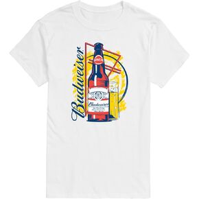 Budweiser - 80S Pop Bud - Men's Short Sleeve Graphic T-Shirt in Saudi Arabia
