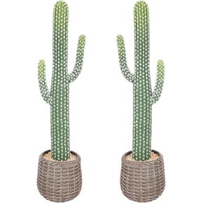 صبار صناعي كبير بطول 5 أقدام مع وعاء أسود، نباتات صبار صناعية واقعية 60 بوصة في الداخل، نبات صبار مزيف نابض بالحياة للاستخدام الداخلي والخارجي في المنزل والمكتب ومخزن الشرفة وفناء الحديقة in Kuwait