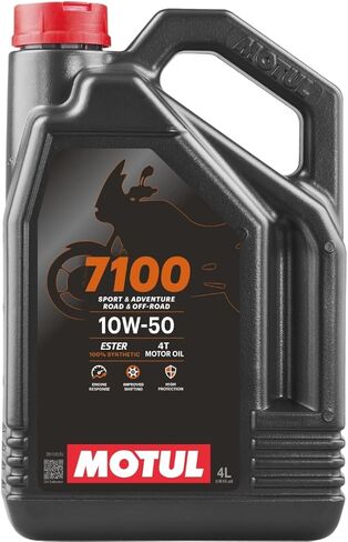 Motul 7100 4T Synthetic Ester Motor Oil - 10W60-4L. 102191 in Saudi Arabia