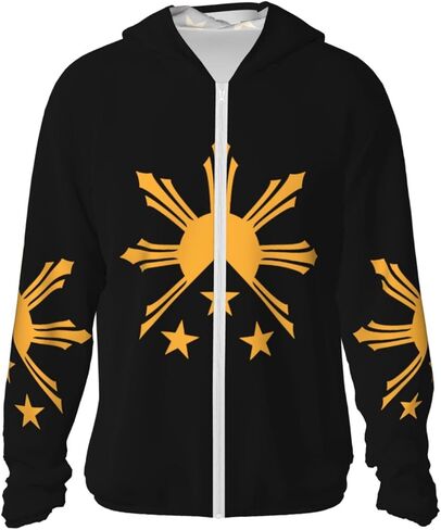 HGSIOA Philippines Filipino Sun And Stars Flag Sun Protection Hoodies Women Upf 50+ Spf Shirt Unisex Sports Polos in Saudi Arabia