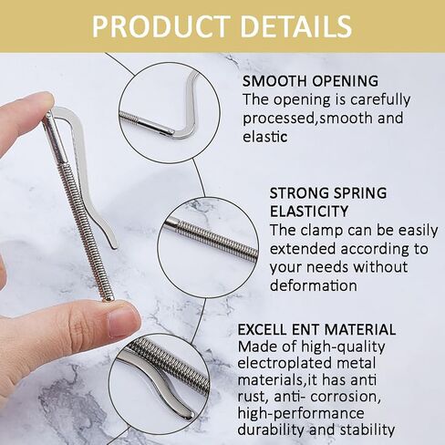 SUPERFINDINGS 12Pcs 4 Colors Spring Money Clip 3.16inch/80.5mm Money Organizers Clip for Wallets Cash Purse Insert Bar Alloy Check Clips for Bifold Leather Purse Credit Card Holder in Saudi Arabia