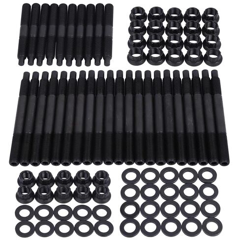 12-Point Cylinder Gasket Bolts and Nuts Engine Head Stud Kit Compatible with 97-03 Chevy LS1 LQ9 LS6 4.8L 5.3L 5.7L 6.0L in Saudi Arabia
