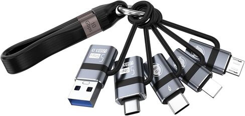 USB to USB C3.0 Adapter 2 Packs, Type-C Male to USB 3.0 Female Adapter, Compatible with MacBook Pro, MacBook Air,Phone 15 16,Pad Pro and More Type C or Thunderbolt 3 Devices in Saudi Arabia