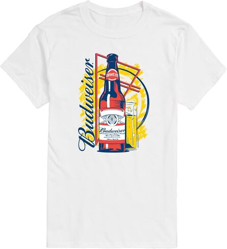 Budweiser - 80S Pop Bud - Men's Short Sleeve Graphic T-Shirt in Saudi Arabia