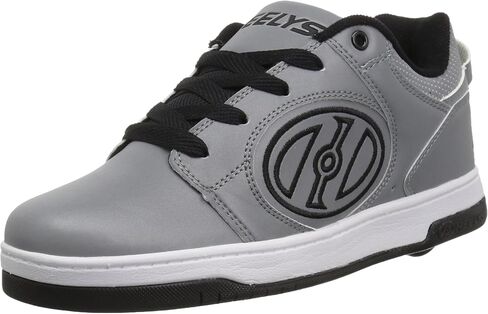 Heelys Voyager Skate Shoe, Black, 2 US Unisex Little Kid in Kuwait