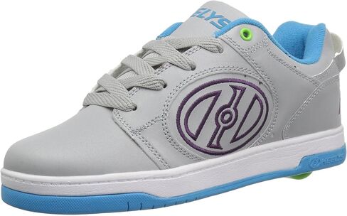 Heelys Voyager Skate Shoe, Black, 2 US Unisex Little Kid in Kuwait