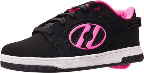 Heelys Voyager Skate Shoe, Black, 2 US Unisex Little Kid in Kuwait
