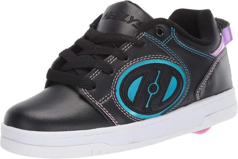 Heelys Voyager Skate Shoe, Black, 2 US Unisex Little Kid in Kuwait