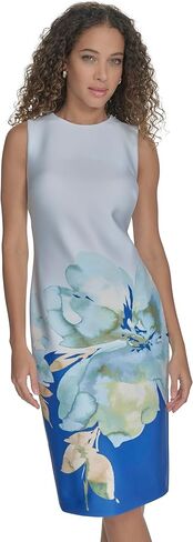 Calvin Klein Women's Floral Scuba Event Party Dress in Saudi Arabia