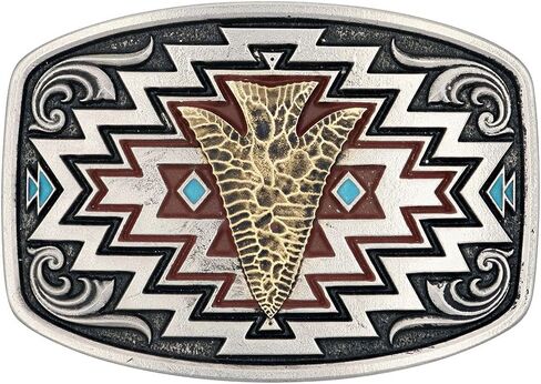 Montana Silversmiths Radiating Center of it All Arrow Belt Buckle - A872 in Saudi Arabia