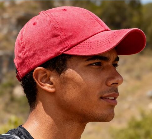 Retro Washed Cotton Baseball Cap - Adjustable Loose Classic Dad Hat for Men & Women in Saudi Arabia