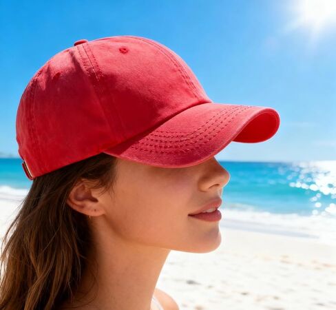 Retro Washed Cotton Baseball Cap - Adjustable Loose Classic Dad Hat for Men & Women in Saudi Arabia