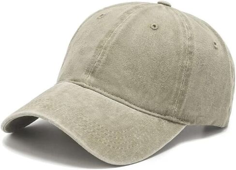Retro Washed Cotton Baseball Cap - Adjustable Loose Classic Dad Hat for Men & Women in Saudi Arabia